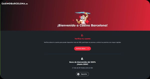 Bono de bienvenida de Casino Barcelona