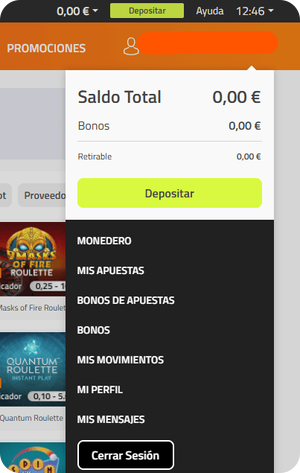 paso 4 registro luckia