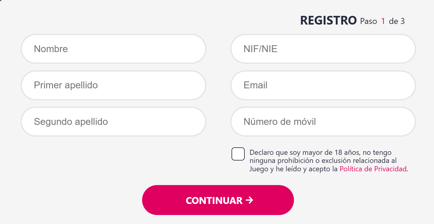 gran madrid casino registro paso 1