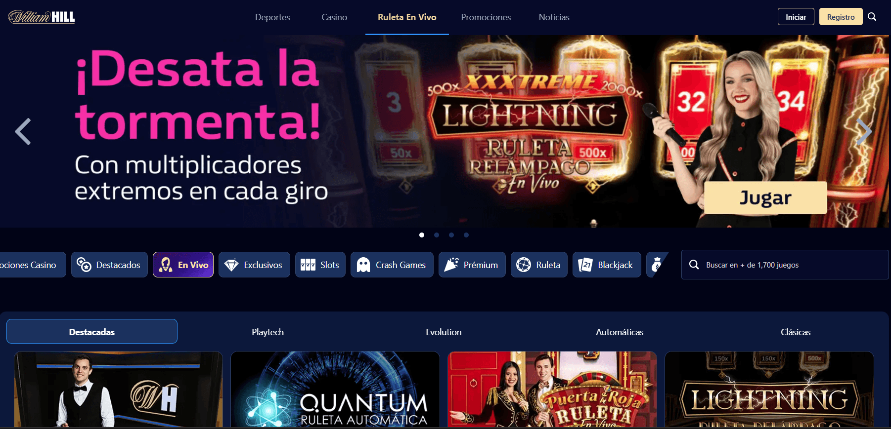 william hill casino ruleta en vivo