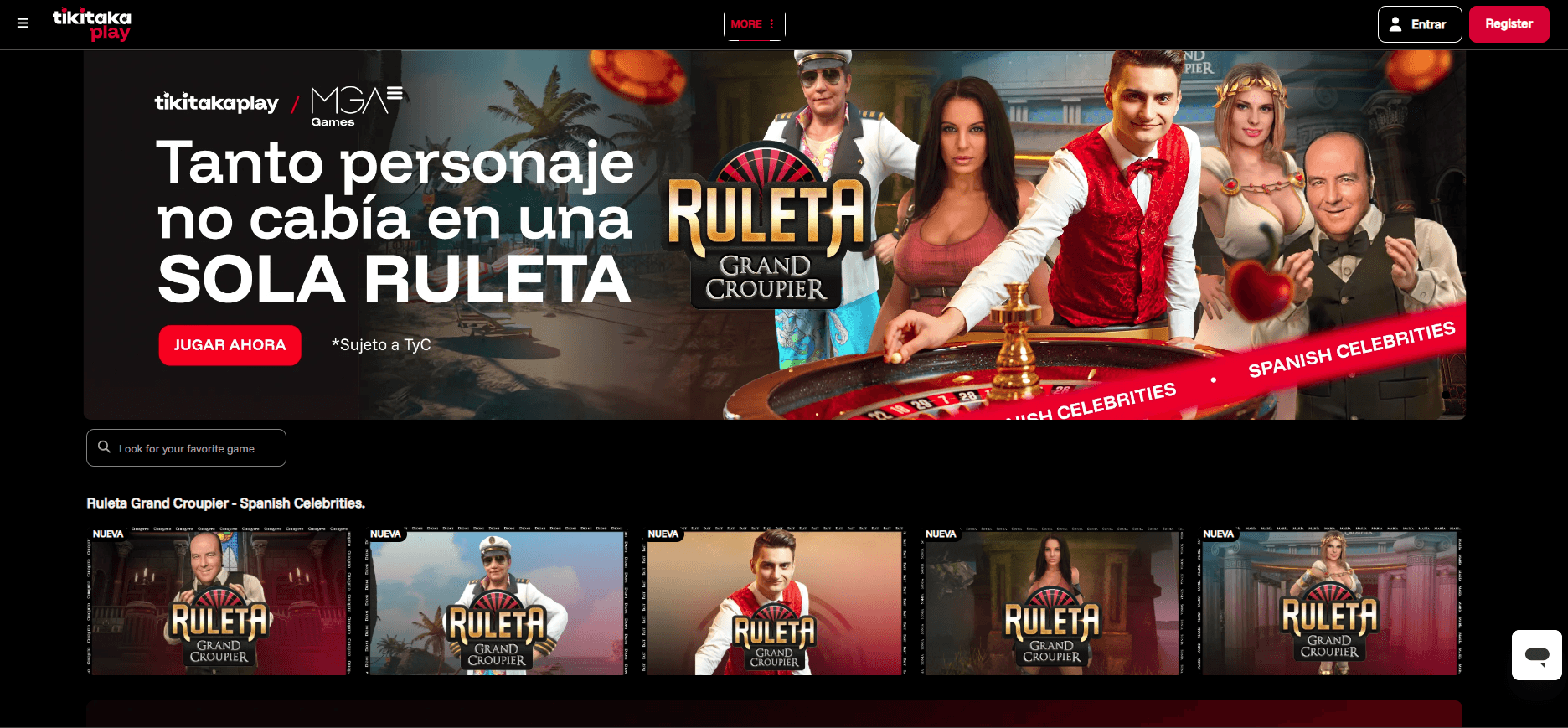 tikitaka play casino ruleta en vivo
