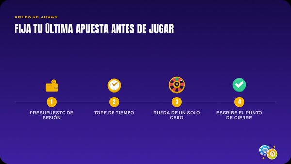 ruleta fijar tu ultima apuesta antes
