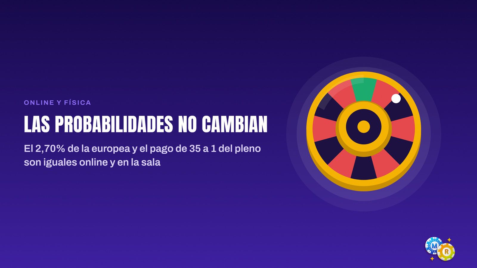 ruleta probabilidades no cambian
