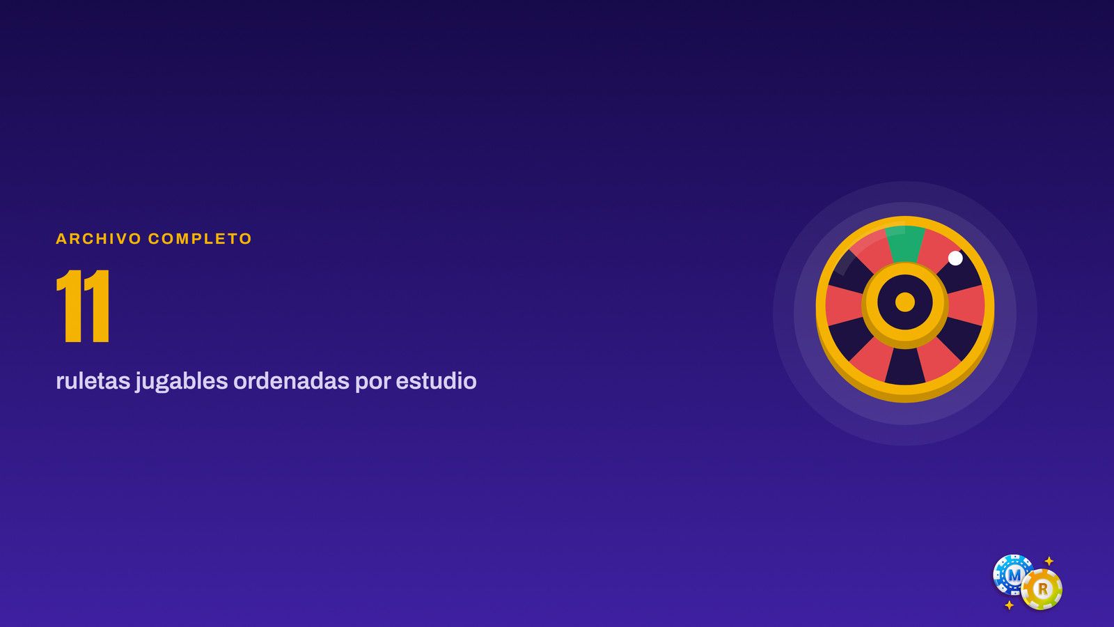 ruleta catalogo ruletas por estudio firma