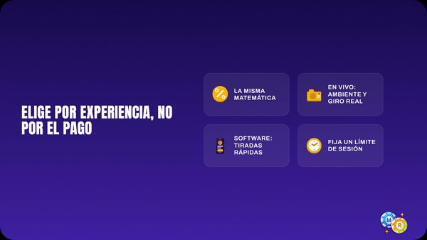 ruleta conclusion elige por experiencia no