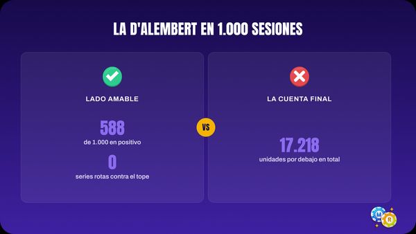 ruleta dalembert 1 000 sesiones europea