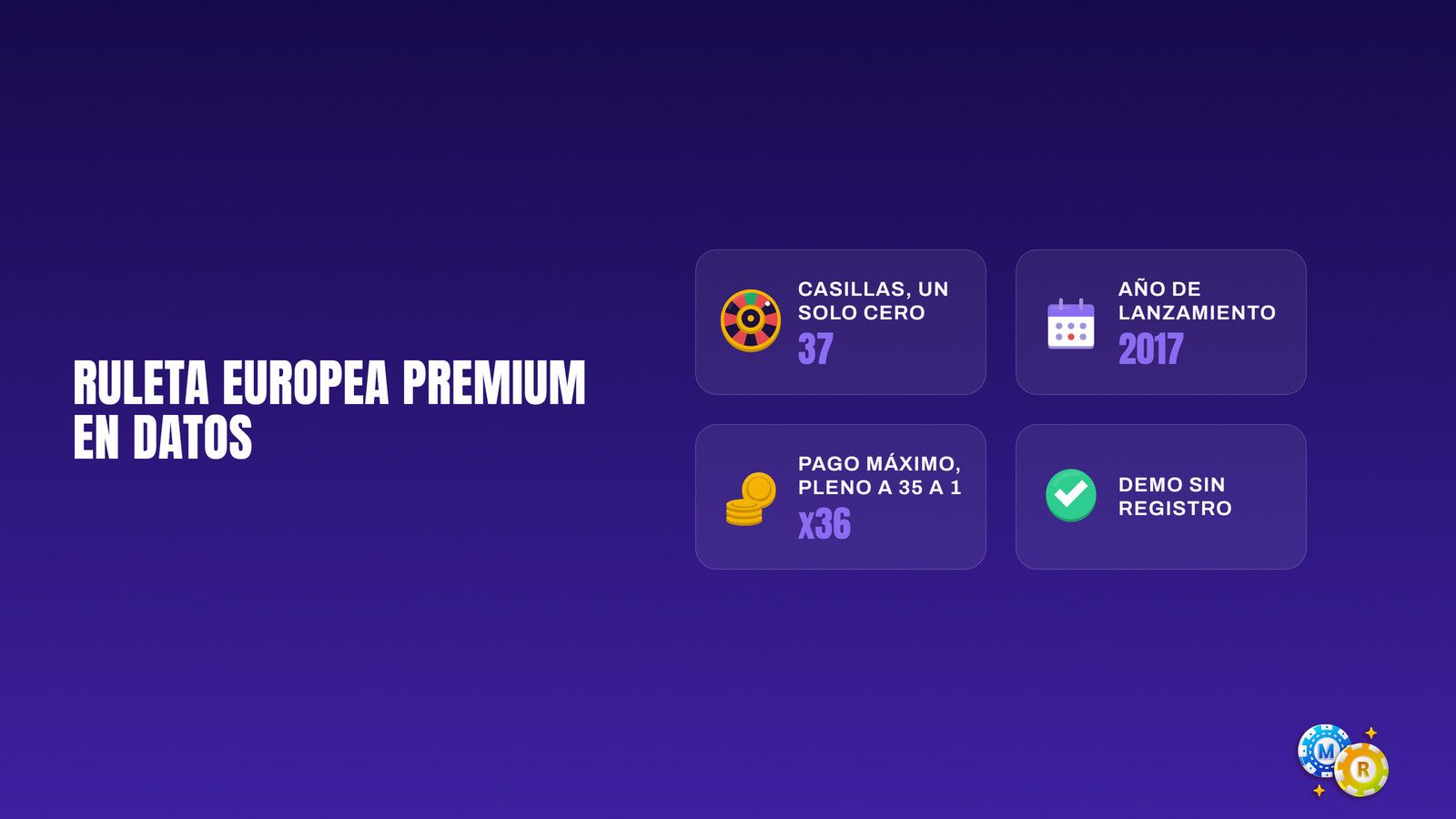 ruleta ficha tecnica europea premium