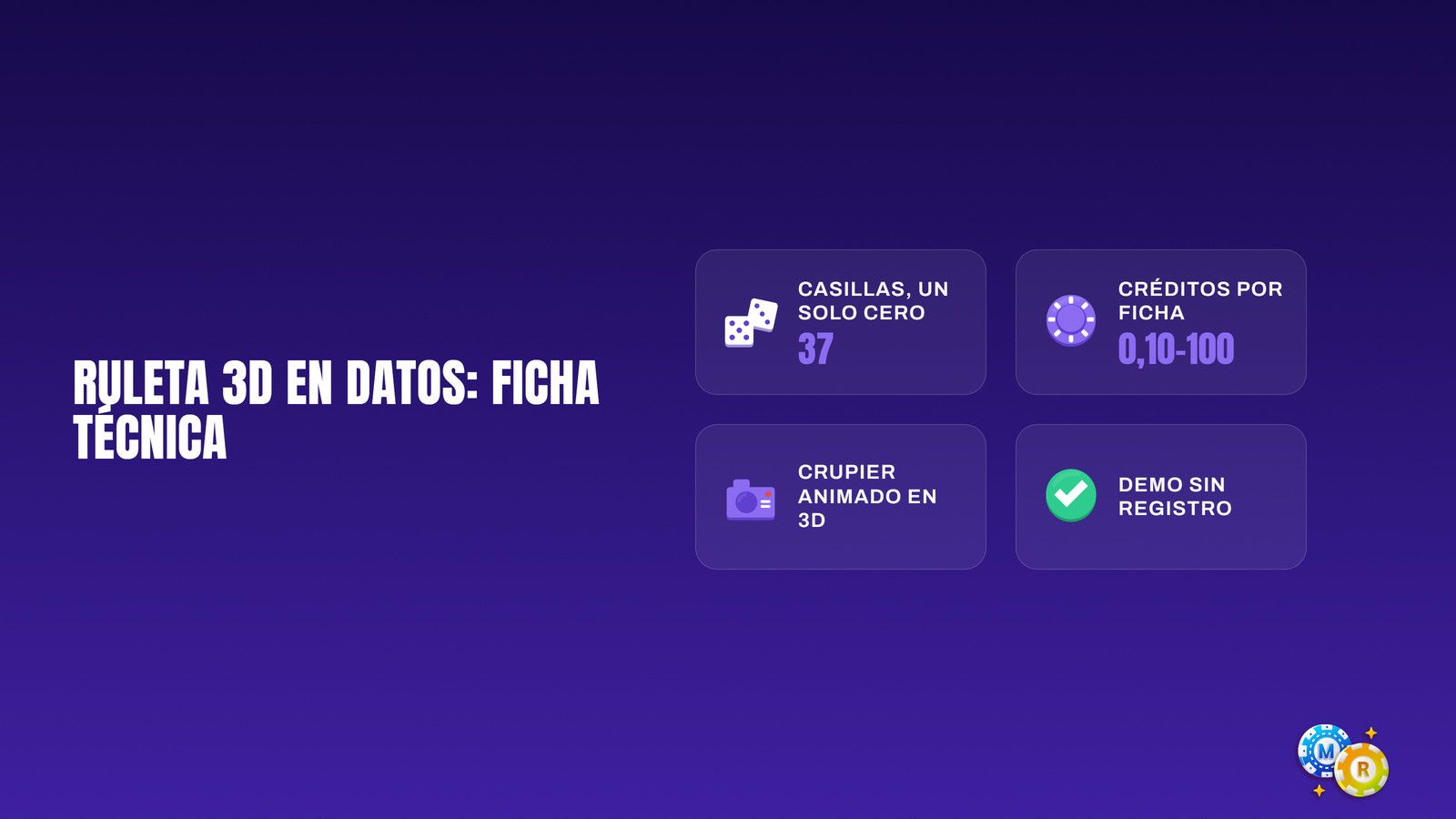 ruleta ficha tecnica mesa