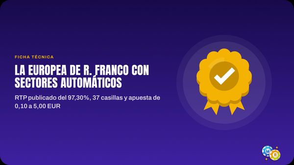 ruleta ficha tecnica royale sectores automaticos