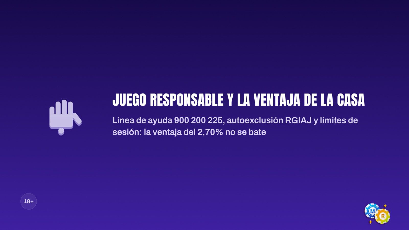 ruleta juego responsable ventaja casa