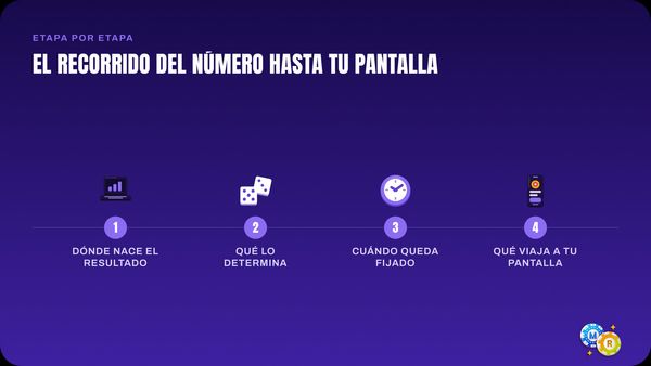 ruleta recorrido numero hasta tu pantalla