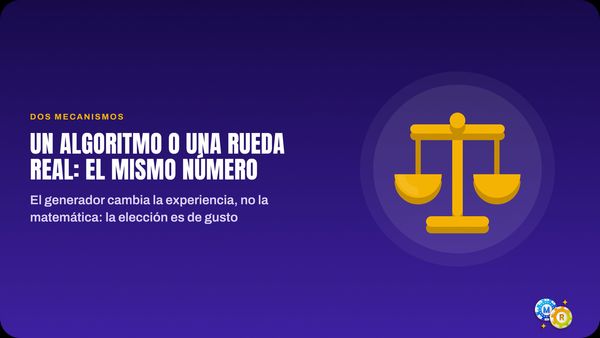 ruleta rng vivo dos mecanismos uno