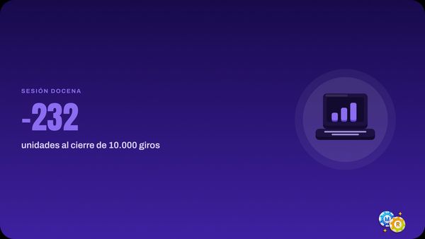 ruleta sesion docena 10 000 giros