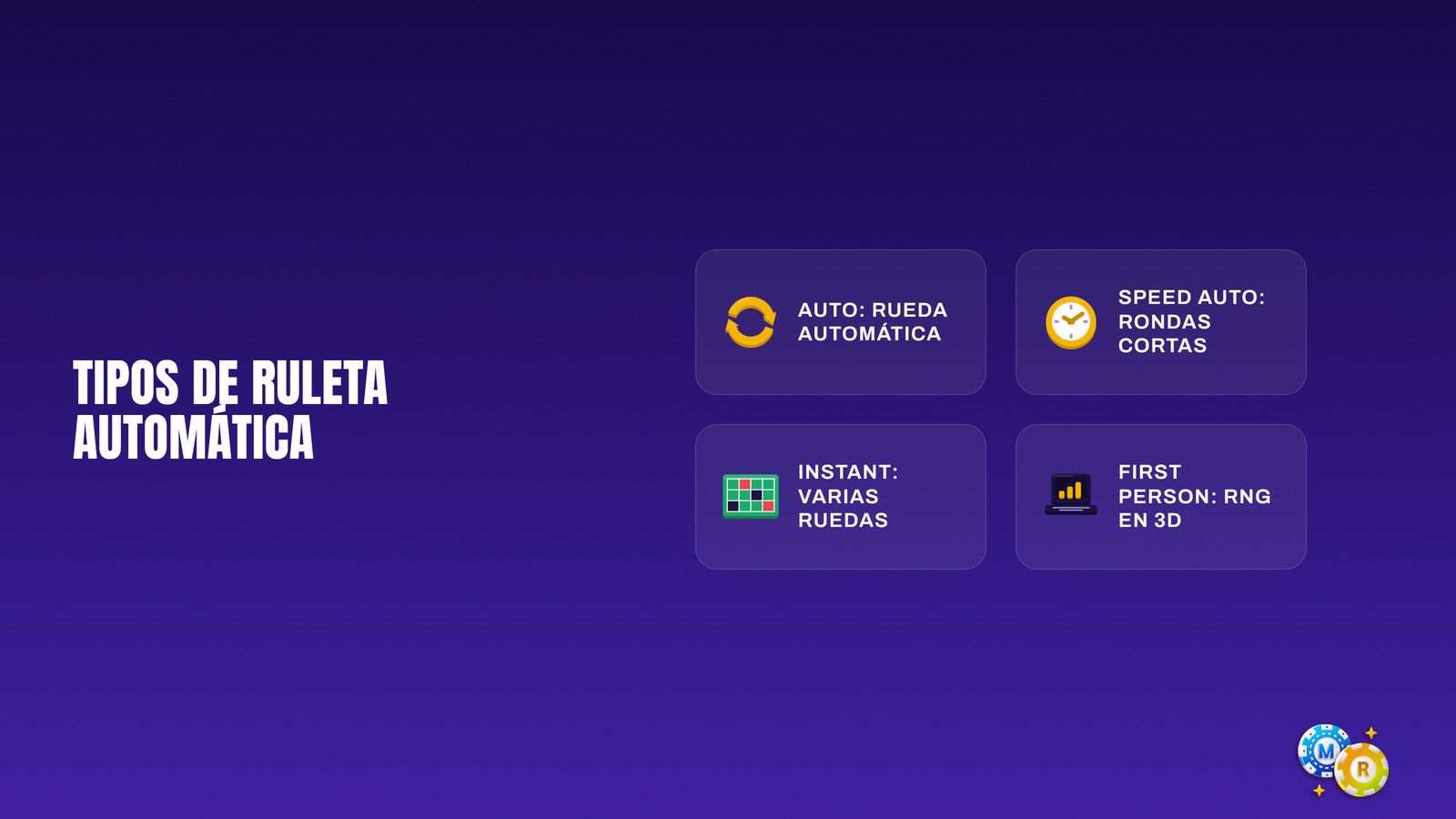 ruleta tipos automatica