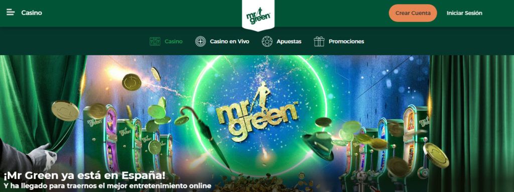 Juega y diviértete en Mr. Green casino