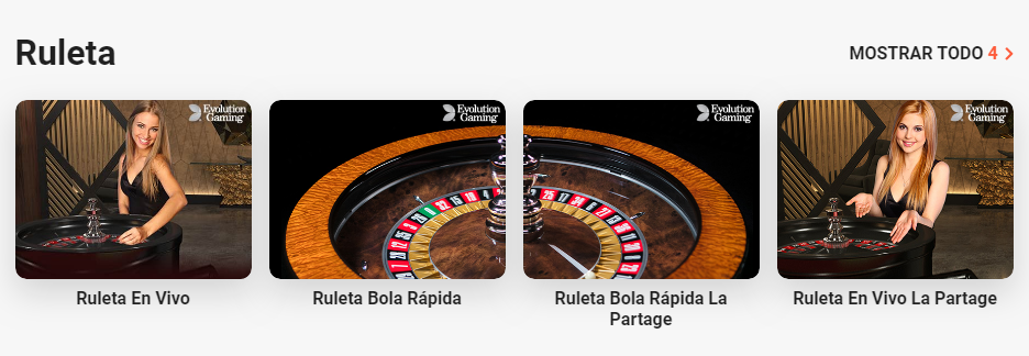 Juega en la ruleta online y en vivo de LeoVegas
