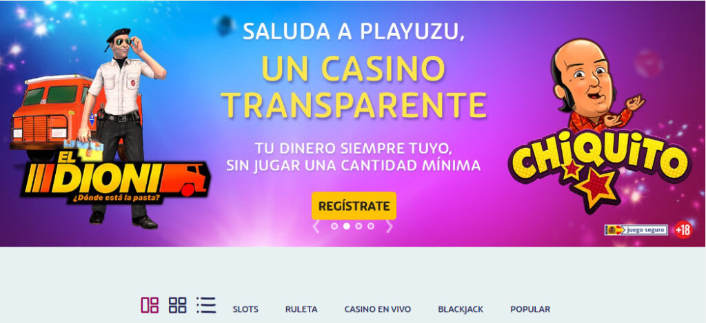 Juega en el casino online más transparente de España, PlayUZU